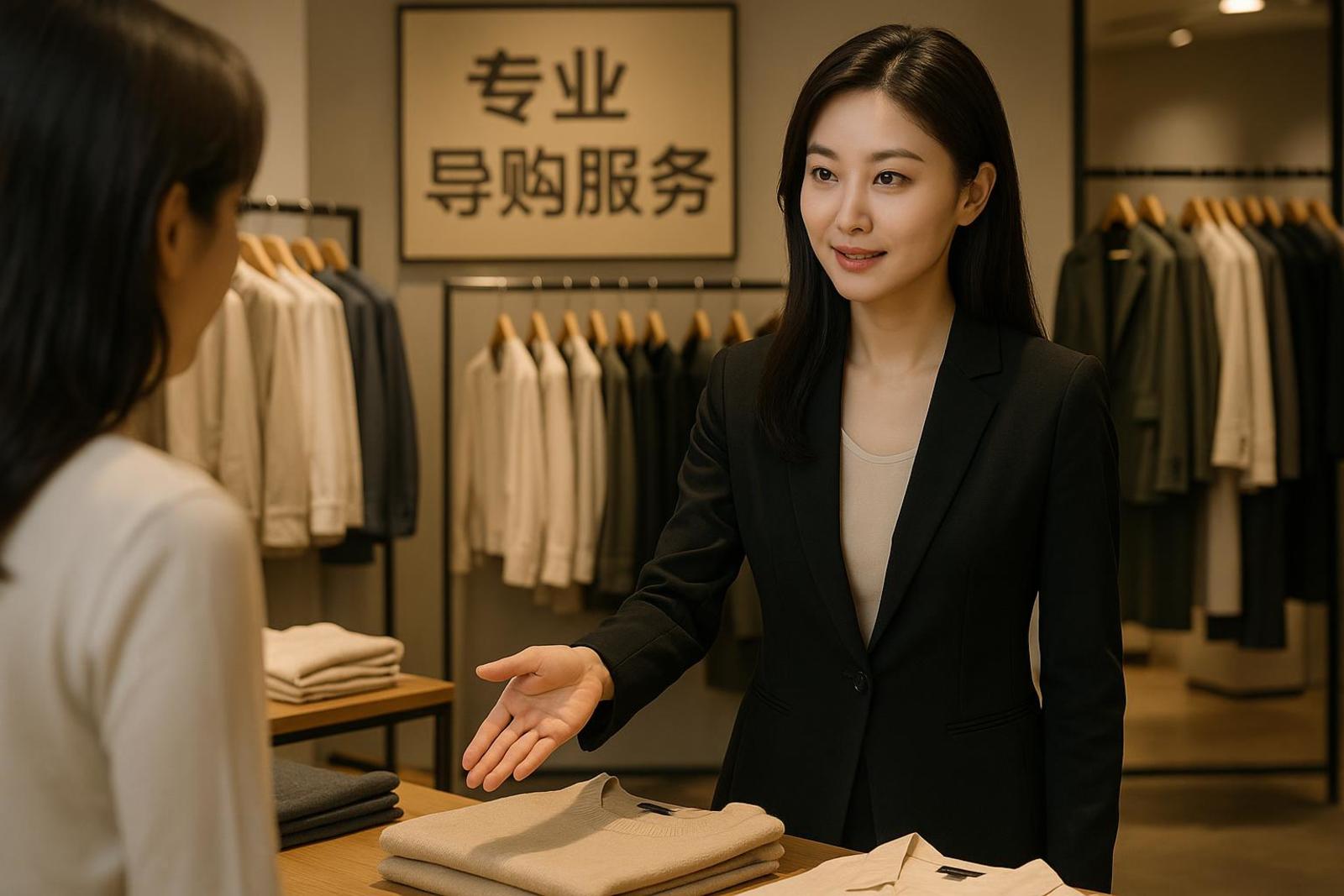 服裝導(dǎo)購員核心銷售理念與原則 從心出發(fā)，以客為尊